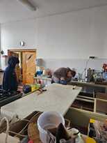 Opravy a vybavenie kantíny